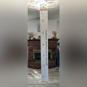 Wall Height Chart - You Are Loved Beyond Measure